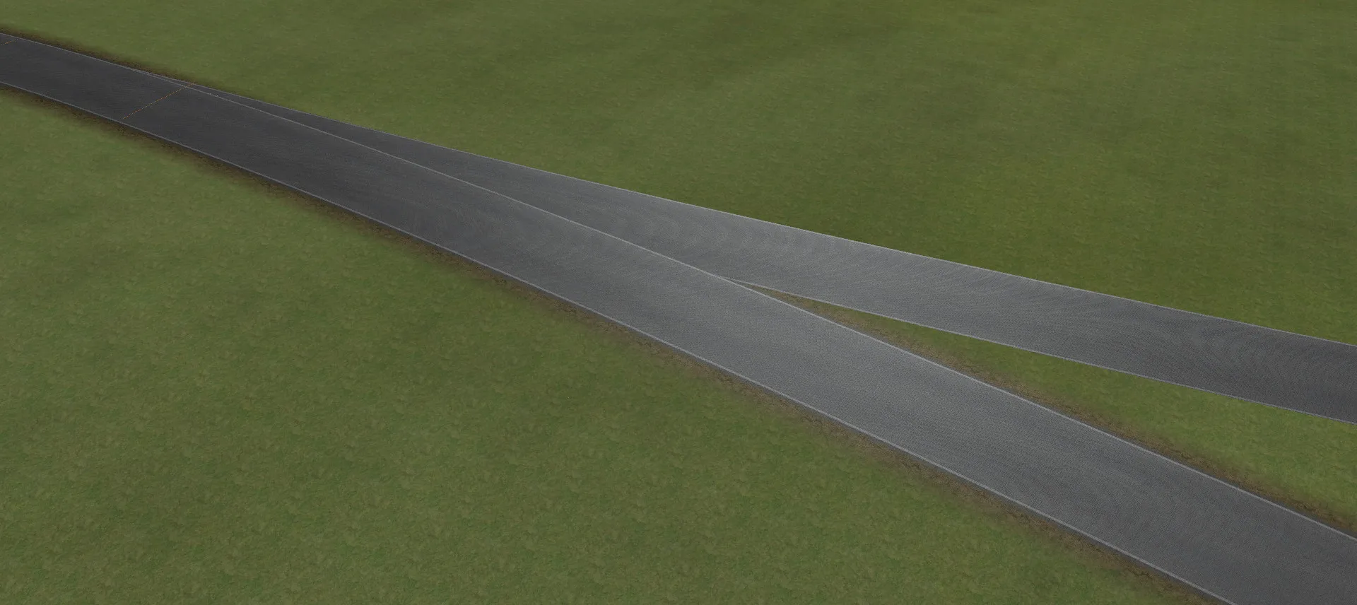 A track exported to rFactor 2